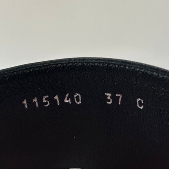 GUCCI BY TOM FORD GG INTERLOCKING BLACK LEATHER BOOTS - Picture 10 of 10